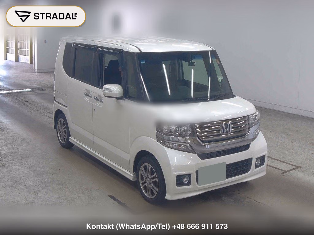 HONDA N-BOX CUSTOM SS PACKAGE 2014, aukcja z Japonii, zdjęcie 1