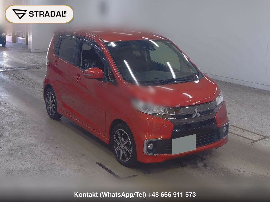 MITSUBISHI EK CUSTOM T SAFETY PACKAGE 2016, aukcja z Japonii, zdjęcie 1