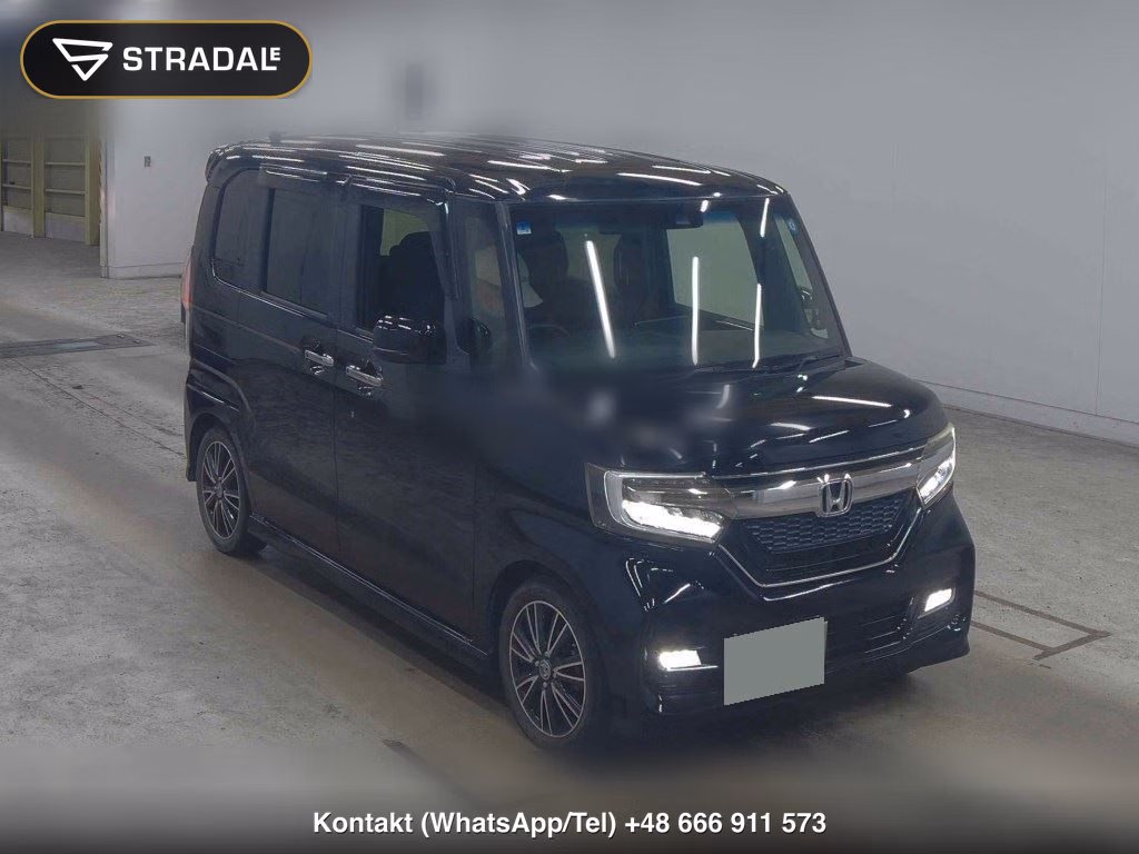 HONDA N-BOX CUSTOM G・L HONDA SENSING 2018, aukcja z Japonii, zdjęcie 1