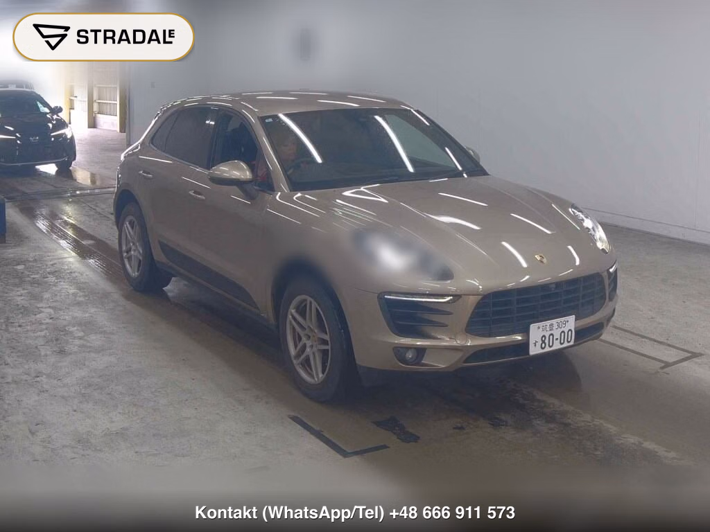 PORSCHE MACAN 4WD 2018, aukcja z Japonii, zdjęcie 1