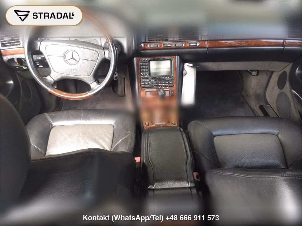 MERCEDES BENZ S-CLASS 4D S600L, miniaturka 4