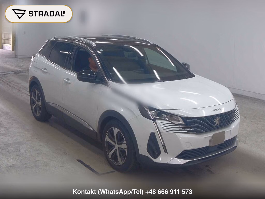 PEUGEOT 3008 2022, aukcja z Japonii, zdjęcie 1