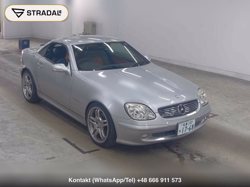 MERCEDES BENZ SLK SLK230 KOMPRESSOR 2003, aukcja z Japonii, zdjęcie 1