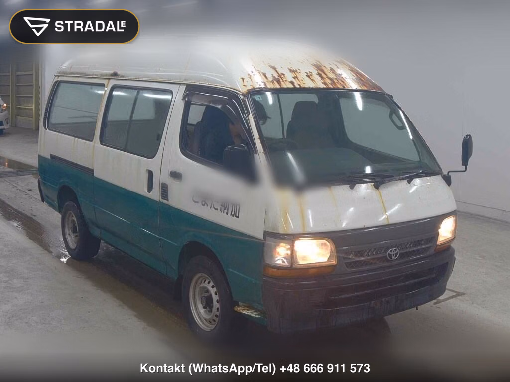 TOYOTA HIACE VAN 5D LONG JUSTLOW DX 2000, aukcja z Japonii, zdjęcie 1