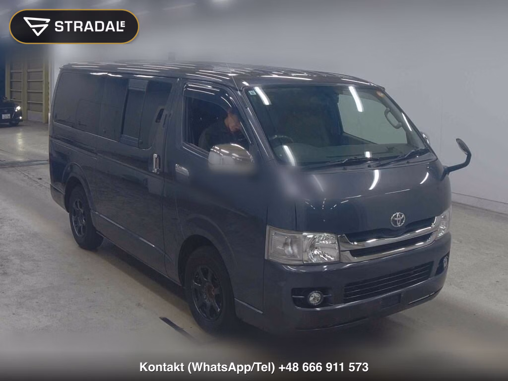 TOYOTA HIACE VAN 5D LONG SUPER GL 2009, aukcja z Japonii, zdjęcie 1