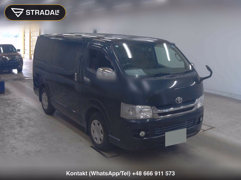 TOYOTA HIACE VAN 5D LONG SUPER GL 2009, aukcja z Japonii, zdjęcie 1