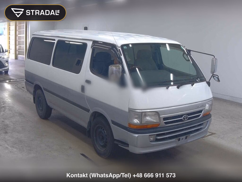 TOYOTA HIACE VAN 4D LONG SUPER GL 2001, aukcja z Japonii, zdjęcie 1