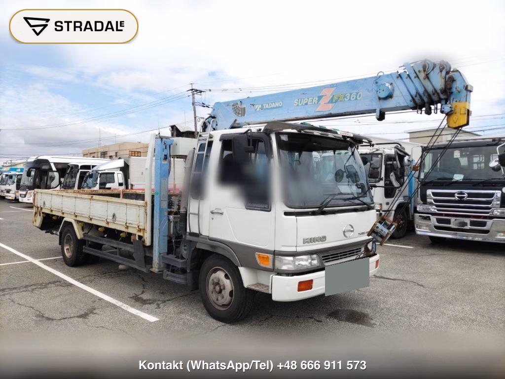 HINO HINO RANGER CRANE 1995, aukcja z Japonii, zdjęcie 1