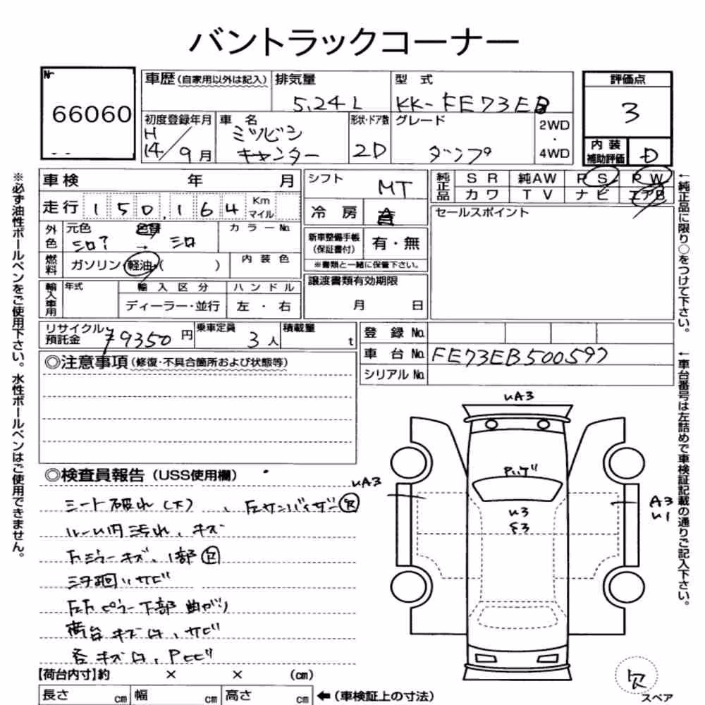 Notka aukcyjna: MITSUBISHI FUSO CANTER 2D OTHERS