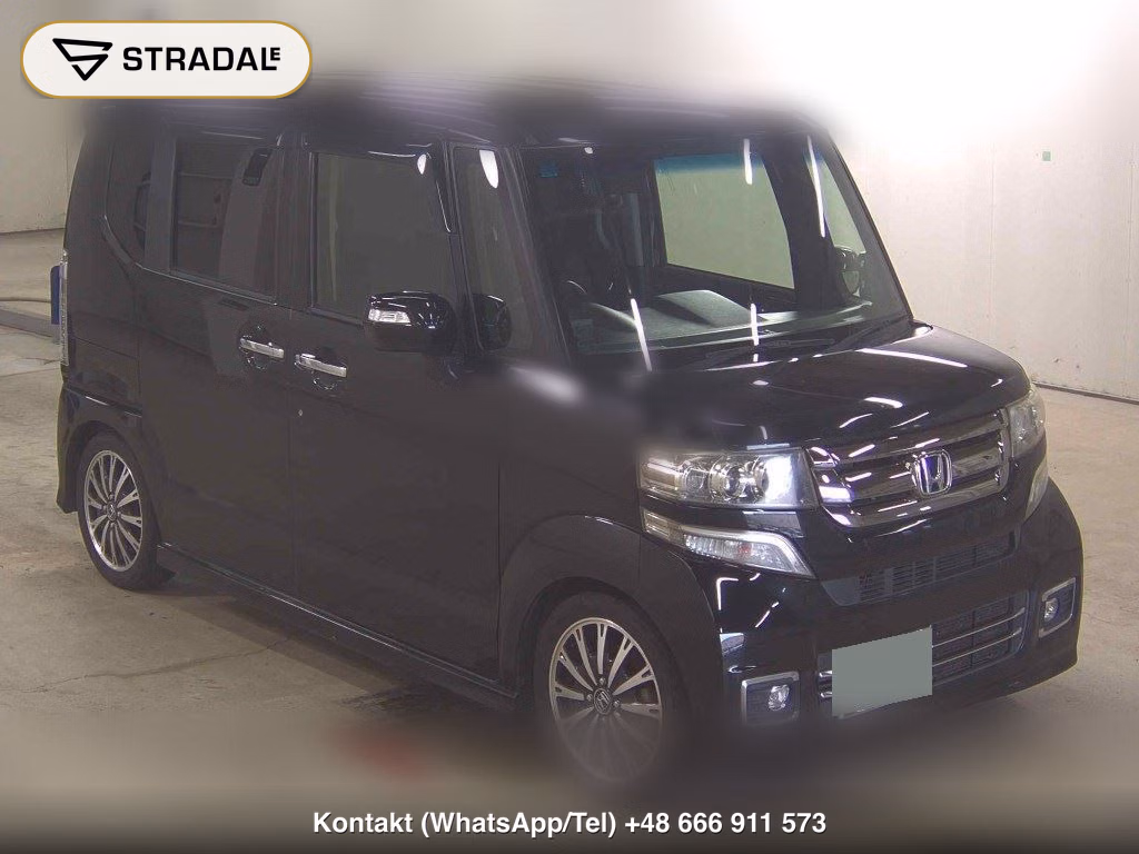 HONDA N-BOX CUSTOM 2016, aukcja z Japonii, zdjęcie 1