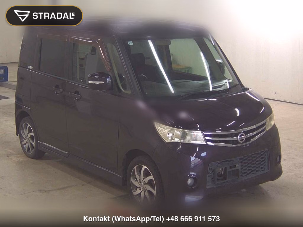 NISSAN ROOX HIGHWAY STAR TURBO 2011, aukcja z Japonii, zdjęcie 1
