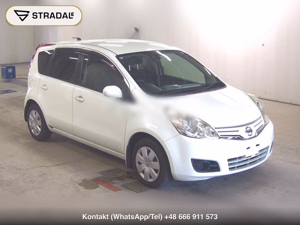 NISSAN NOTE 15X SV 2012, aukcja z Japonii, zdjęcie 1