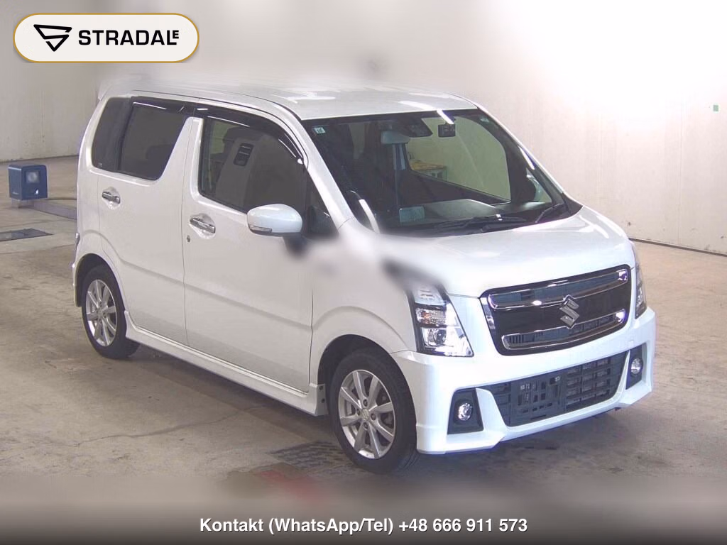 SUZUKI WAGON R STINGRAY HYBRID X 2017, aukcja z Japonii, zdjęcie 1