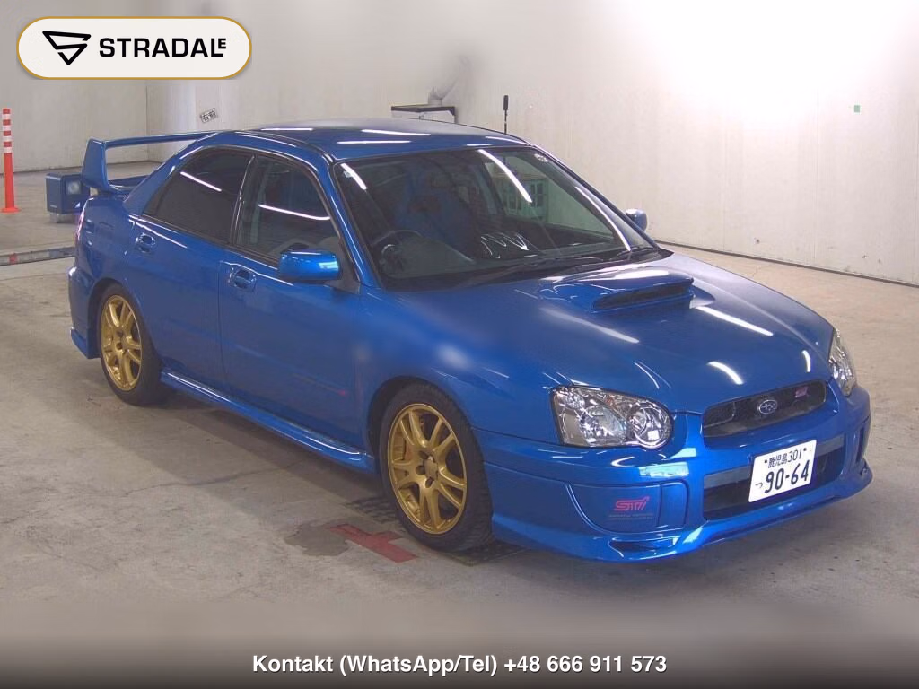 SUBARU IMPREZA WRX 4WD WRX STI 2003, aukcja z Japonii, zdjęcie 1