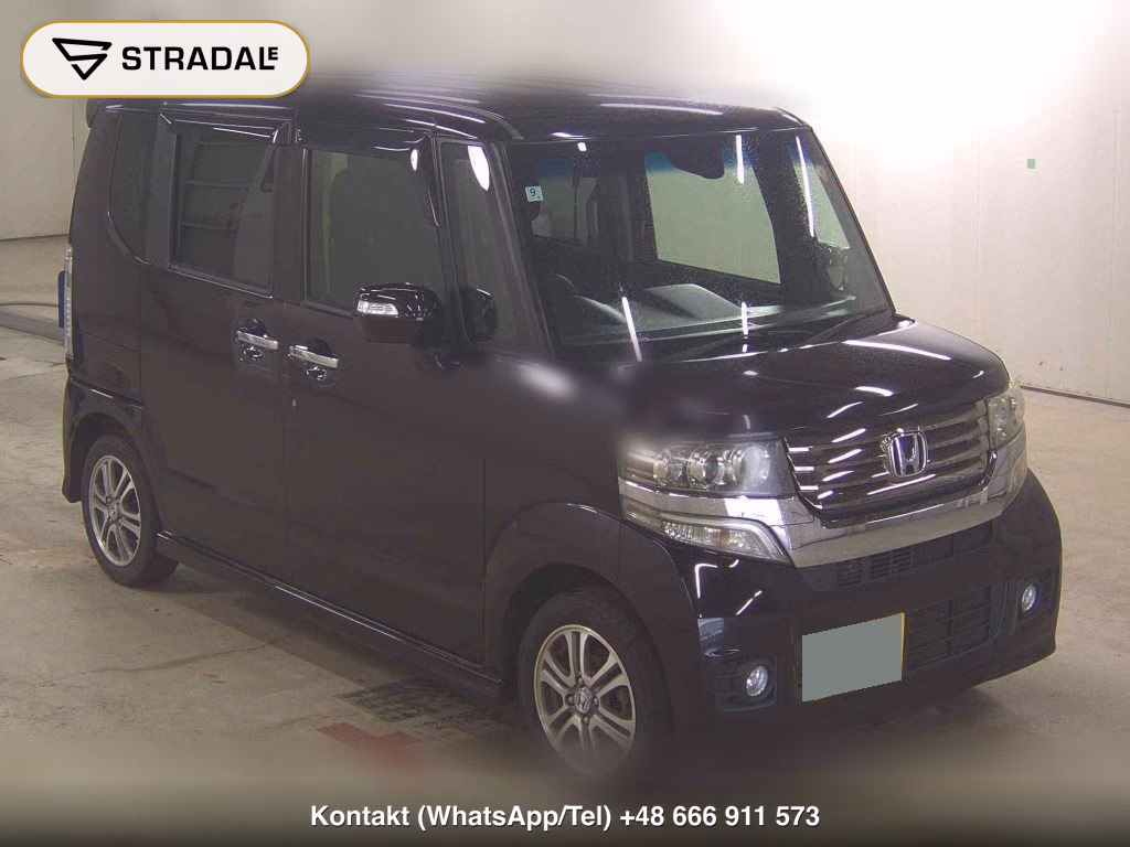 HONDA N-BOX CUSTOM SS PACKAGE 2014, aukcja z Japonii, zdjęcie 1