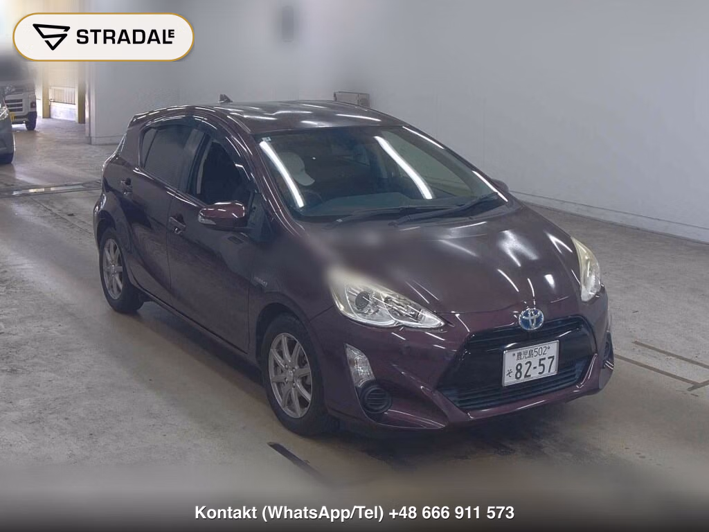 TOYOTA AQUA S 2015, aukcja z Japonii, zdjęcie 1