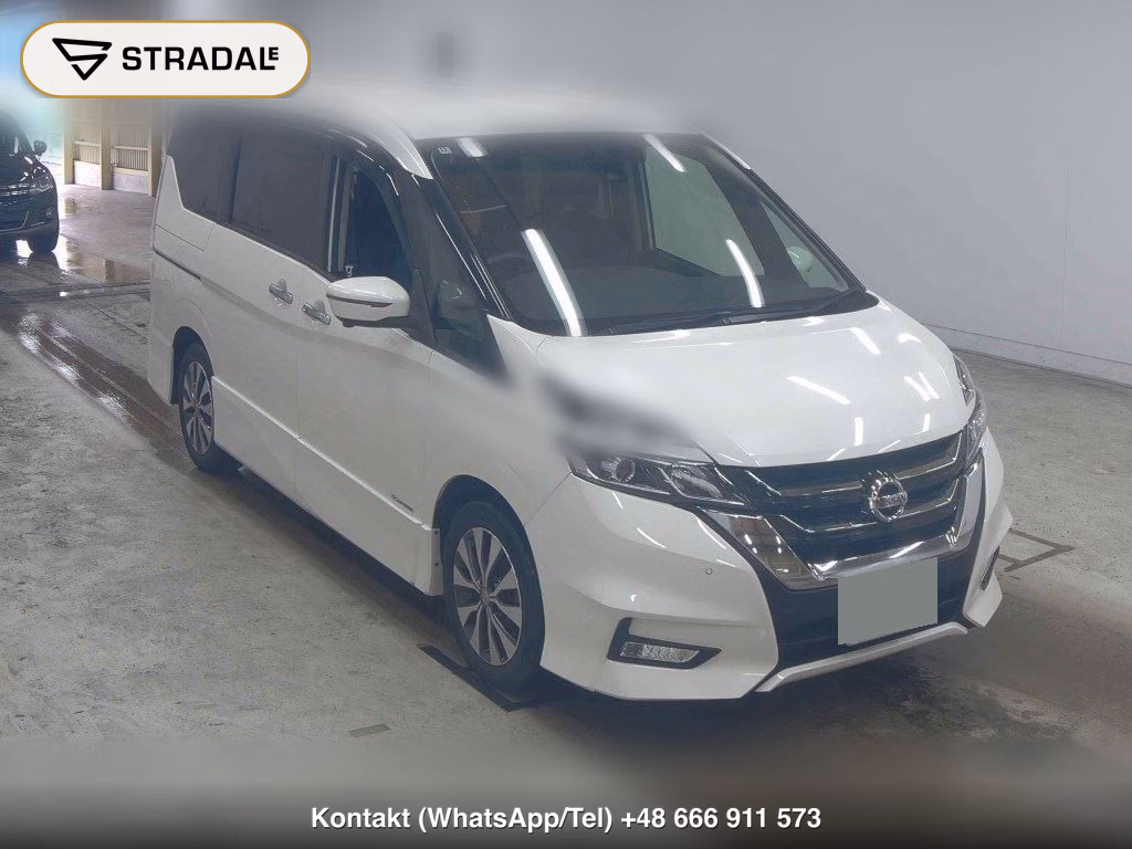 NISSAN SERENA 5D HIGHWAY STAR V SELECTION Ⅱ 2018, aukcja z Japonii, zdjęcie 1
