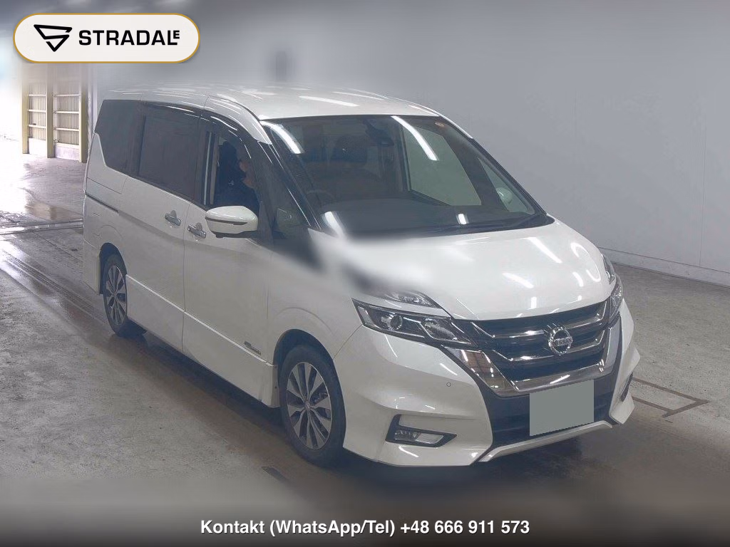NISSAN SERENA 5D HIGHWAY STAR G 2016, aukcja z Japonii, zdjęcie 1