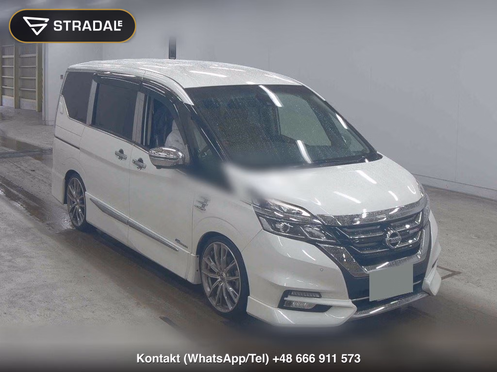 NISSAN SERENA 5D HIGHWAY STAR G 2016, aukcja z Japonii, zdjęcie 1