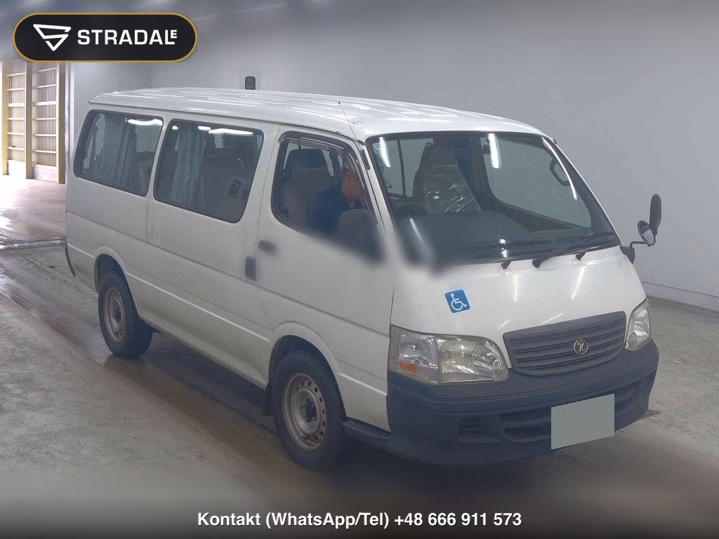 TOYOTA HIACE WAGON 4D DELUXE LONG 2002, aukcja z Japonii, zdjęcie 1