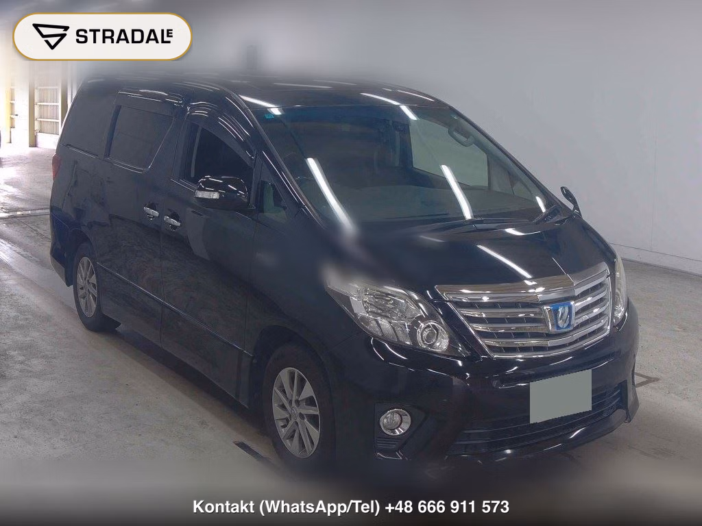 TOYOTA ALPHARD HYBRID 4WD SR C PACKAGE 2012, aukcja z Japonii, zdjęcie 1