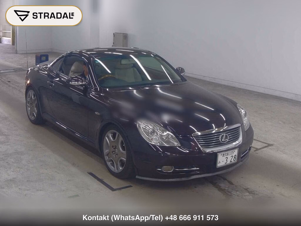 LEXUS SC SC430 2006, aukcja z Japonii, zdjęcie 1