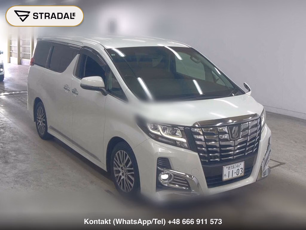 TOYOTA ALPHARD 2.5S C PACKAGE 2017, aukcja z Japonii, zdjęcie 1