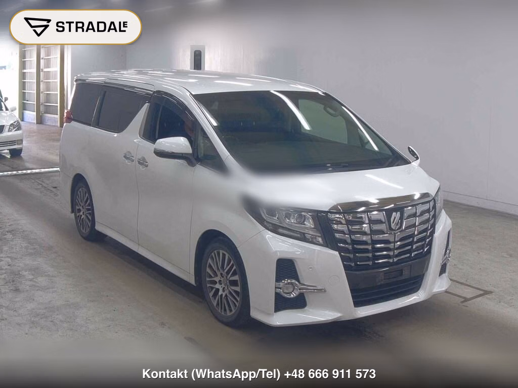 TOYOTA ALPHARD 2.5S C PACKAGE 2017, aukcja z Japonii, zdjęcie 1