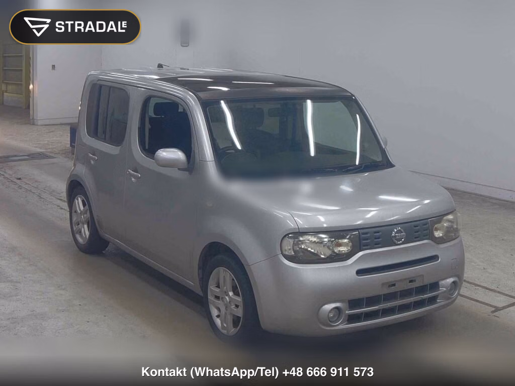 NISSAN CUBE 15G 2009, aukcja z Japonii, zdjęcie 1