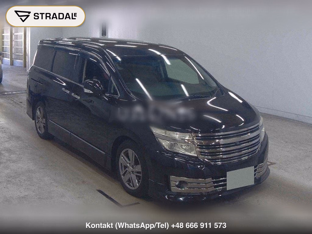 NISSAN ELGRAND 5D RIDER BLACK LINE BLACK LEATHER MANUAL SH, miniaturka 2