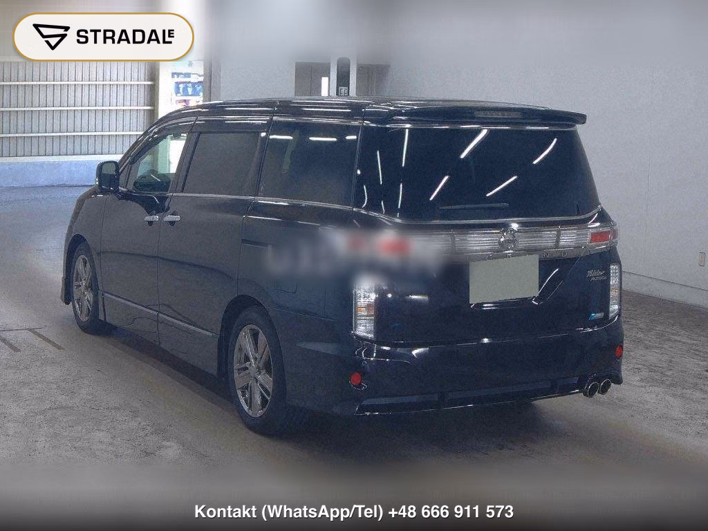 NISSAN ELGRAND 5D RIDER BLACK LINE BLACK LEATHER MANUAL SH, miniaturka 3