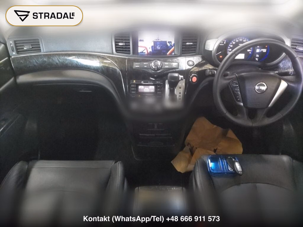 NISSAN ELGRAND 5D RIDER BLACK LINE BLACK LEATHER MANUAL SH, miniaturka 4