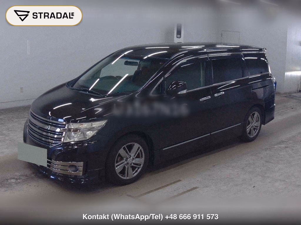 NISSAN ELGRAND 5D RIDER BLACK LINE BLACK LEATHER MANUAL SH, miniaturka 5