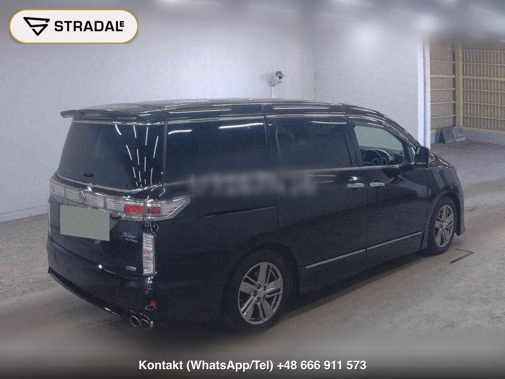 NISSAN ELGRAND 5D RIDER BLACK LINE BLACK LEATHER MANUAL SH, miniaturka 6