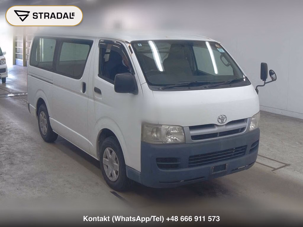TOYOTA HIACE VAN 5D DX 2005, aukcja z Japonii, zdjęcie 1