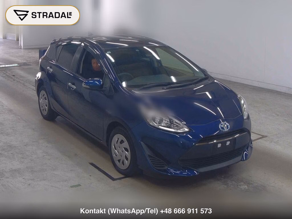 TOYOTA AQUA S STYLE BLACK 2017, aukcja z Japonii, zdjęcie 1