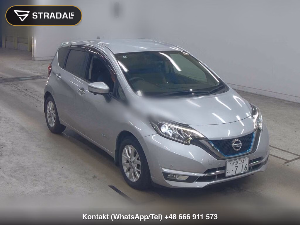 NISSAN NOTE E-POWER MEDALIST 2018, aukcja z Japonii, zdjęcie 1