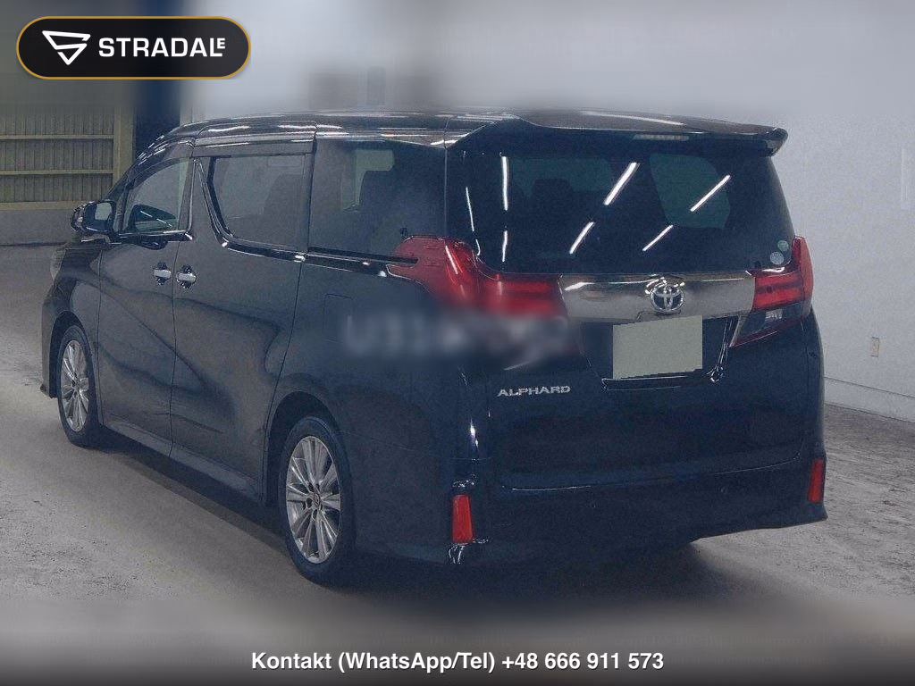 TOYOTA ALPHARD 2.5S A PACKAGE TYPE BLACK, miniaturka 3