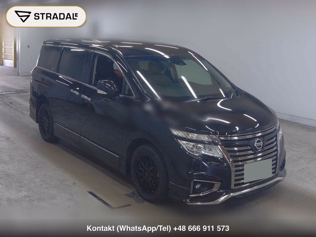 NISSAN ELGRAND 5D 350 HIGHWAY STAR PREMIUM URBAN CHROME 2019, aukcja z Japonii, zdjęcie 1