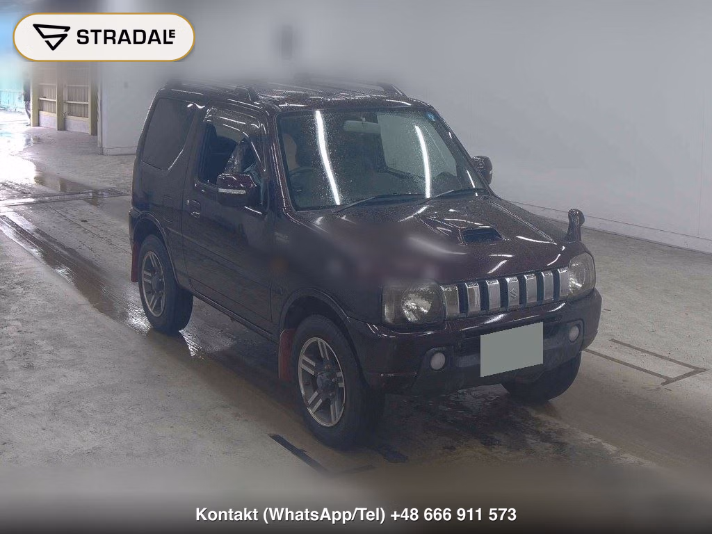 SUZUKI JIMNY 3D 4WD WILD WIND 2008, aukcja z Japonii, zdjęcie 1