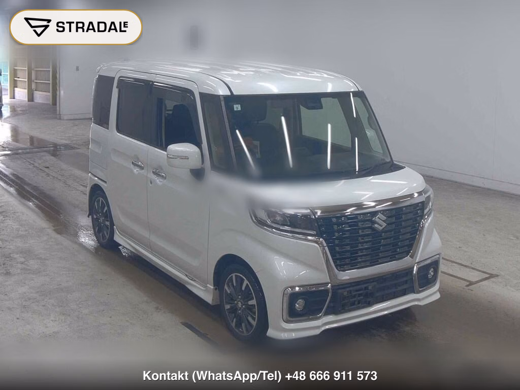 SUZUKI SPACIA CUSTOM HYBRID XS 2019, aukcja z Japonii, zdjęcie 1
