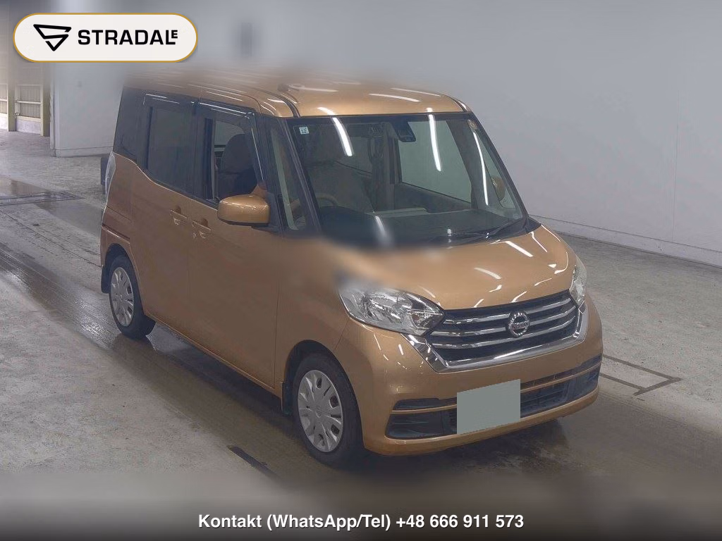 NISSAN DAYZ ROOX X 2017, aukcja z Japonii, zdjęcie 1
