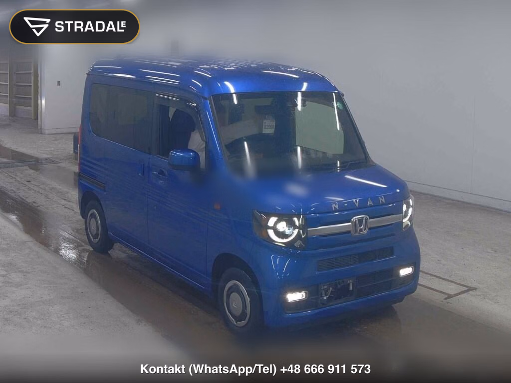 HONDA N-VAN +STYLE FUN TURBO 2022, aukcja z Japonii, zdjęcie 1