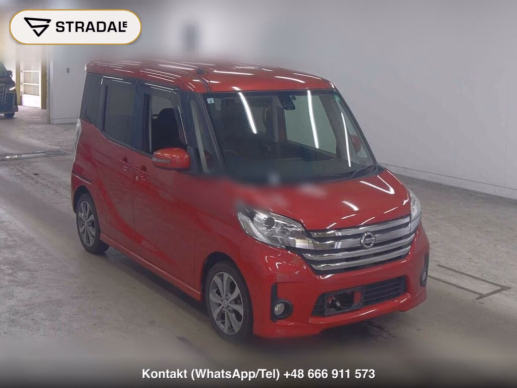 NISSAN DAYZ ROOX HIGHWAY STAR X G PACKAGE 2015, aukcja z Japonii, zdjęcie 1