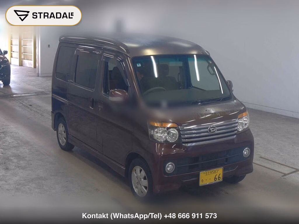 DAIHATSU ATRAI WAGON 4WD CUSTOM TURBO RS LIMITED 2008, aukcja z Japonii, zdjęcie 1