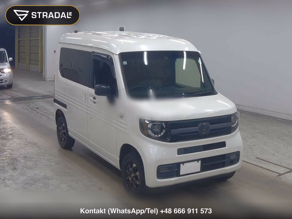 HONDA N-VAN PLUS STYLE 4WD FUN・HONDA SENSING 2018, aukcja z Japonii, zdjęcie 1