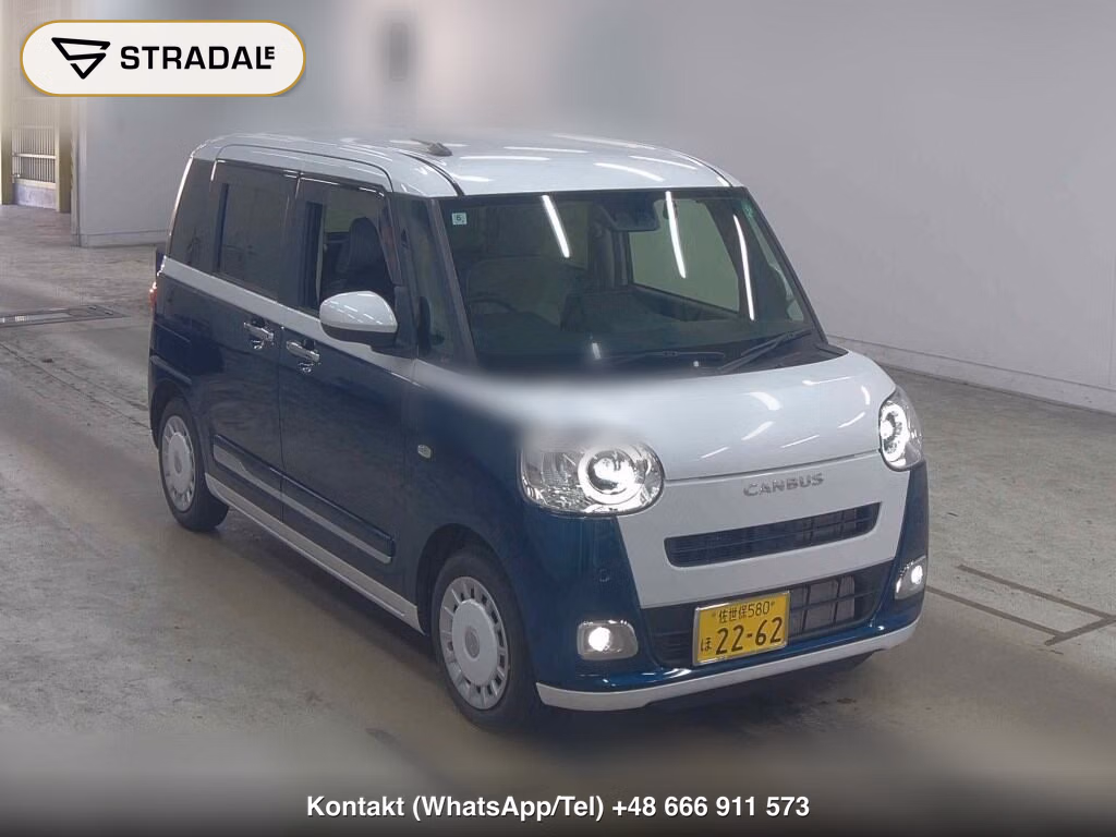 DAIHATSU MOVE CANBUS STRIPES G 2024, aukcja z Japonii, zdjęcie 1