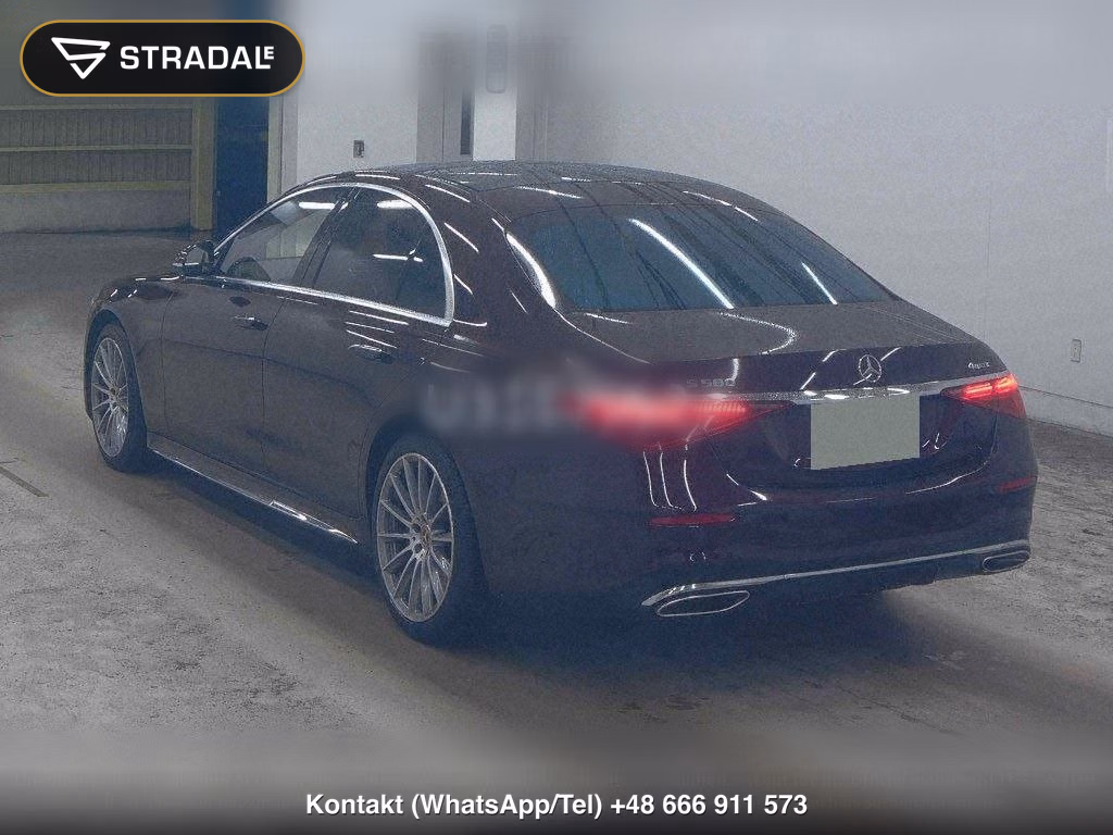 MERCEDES BENZ S-CLASS 4D 4WD S580 4MATIC ISG MODEL, miniaturka 3