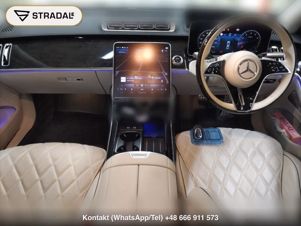 MERCEDES BENZ S-CLASS 4D 4WD S580 4MATIC ISG MODEL, miniaturka 4