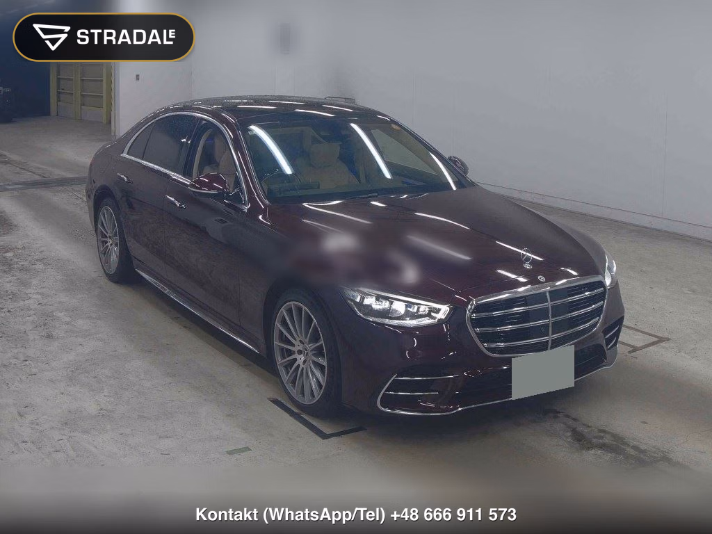 MERCEDES BENZ S-CLASS 4D 4WD S580 4MATIC ISG MODEL 2022, aukcja z Japonii, zdjęcie 1